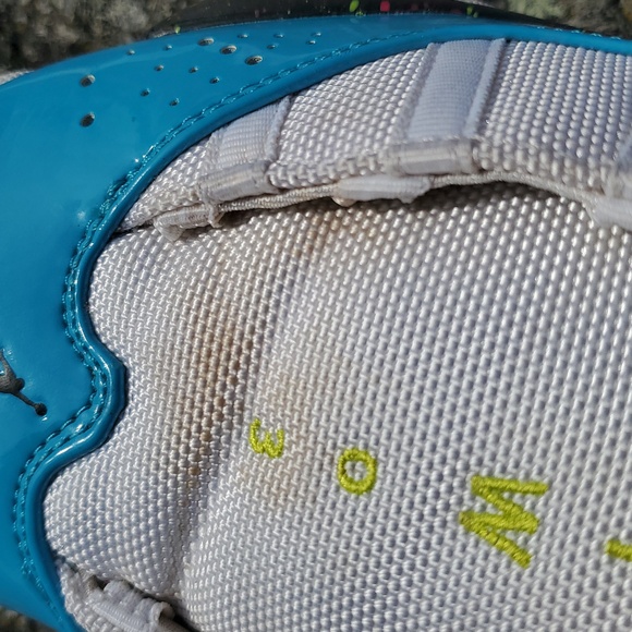 Air Jordans 6 Rings "Blue Fury Cyber Pink" Men's Size 8 - Picture 9 of 16